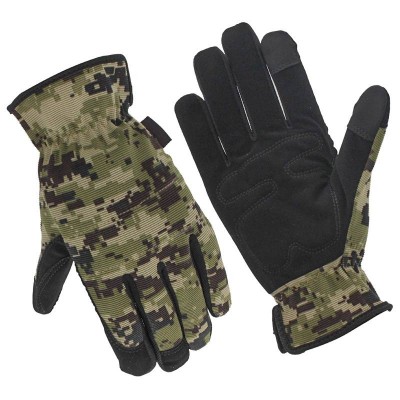 Wholesale Popular Protection Mechanic Gloves Comfortable Pu Leather Working Gloves