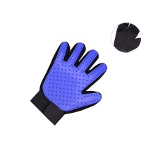 New Updated Blue And Pink Pet Grooming Cleaning Brush Glove