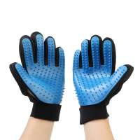 Wholesale New Pet Bath Glove dog cat grooming Five Fingers glove brush pet cleaning brush glove